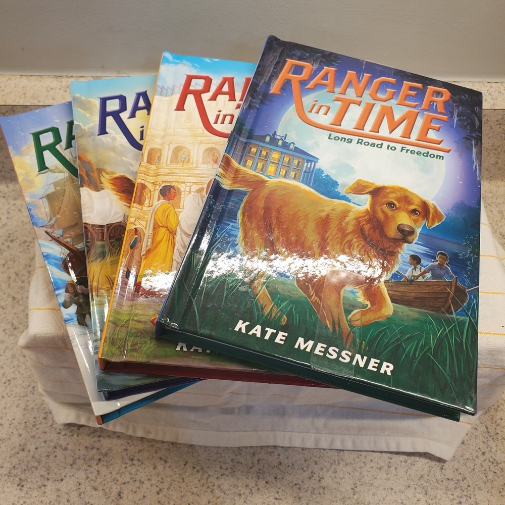 4 Ranger in Time Series Books Hardcover Homeschool History By Kate Messenger
